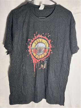 Men's Gildan Guns N' Roses Not In This Lifetime Tour T-Shirt Black XL rock